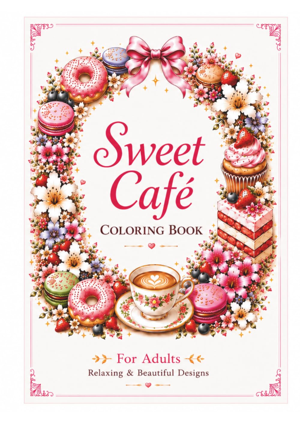 Sweet Café: Coloring Book
