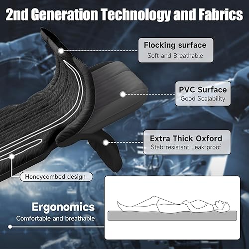 Miniatura 3 de Colchón inflable de aire para SUV, colchón de coche para SUV, cama de campamento de viaje de doble cara, colchón de aire para automóvil, colchón de