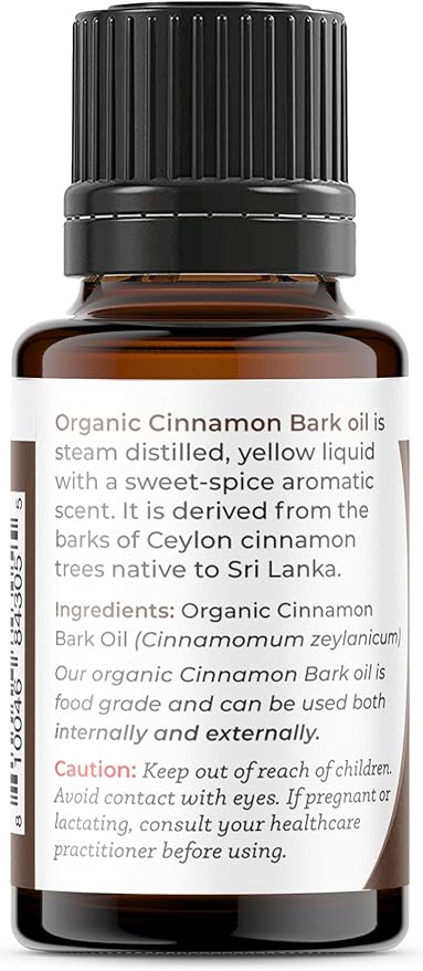 Aceite Esencial de Canela Orgánico Viva Doria 15 mL miniatura 3