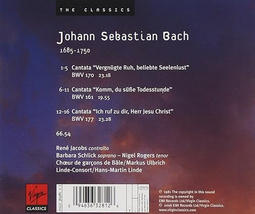 Vista 2 de J.S. Bach Cantatas BWV 160, 170 & 177 - Linde Consort, Hans-Martin