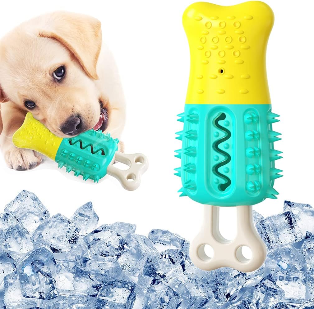 Puppy Teething Chew Toys, Dog Cooling Chew Toys, Summer Freeze Popsicle