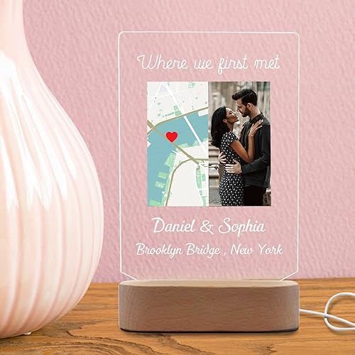 Miniatura 26 de Placa de Spotif personalizada con código de Spotif escaneable, regalos de fotos personalizados, cubierta de álbum de canciones acrílicas, regalos