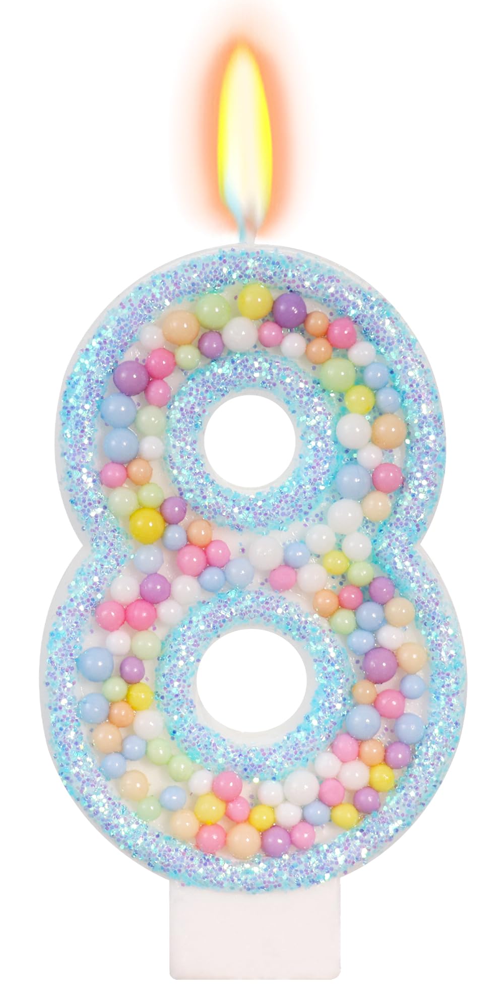 Pastel Macaron Birthday Candle - 2nd Birthday Decorations -29 Pastel Macaron Birthday Candle - 2nd Birthday Decorations -29
