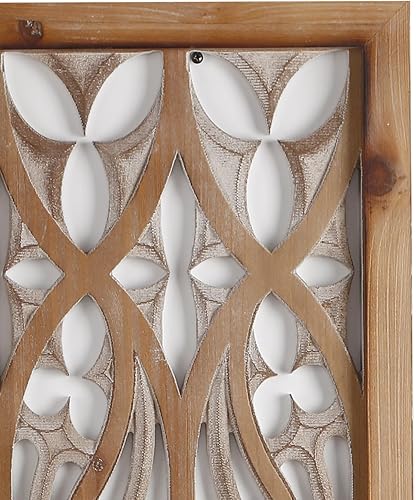 Miniatura 4 de Arte de pared de madera tallada decoración del hogar tallado a mano de 355 pulgadas en madera arte de pared grande escultura decorativa colgante de