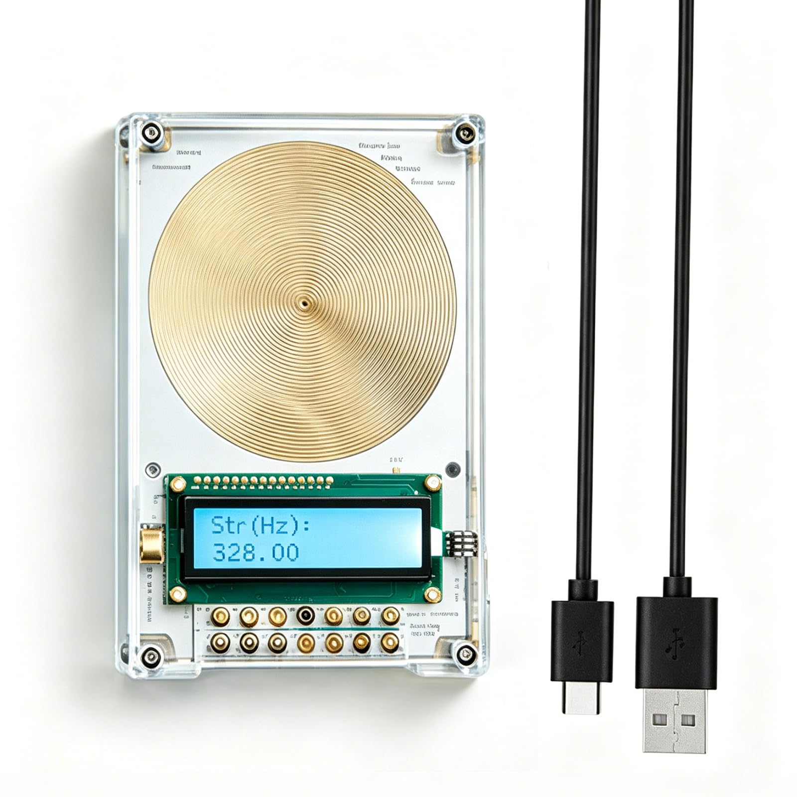 Generador de ondas Schumann frecuencia programable ajustable sinusoidal 7,83 Hz