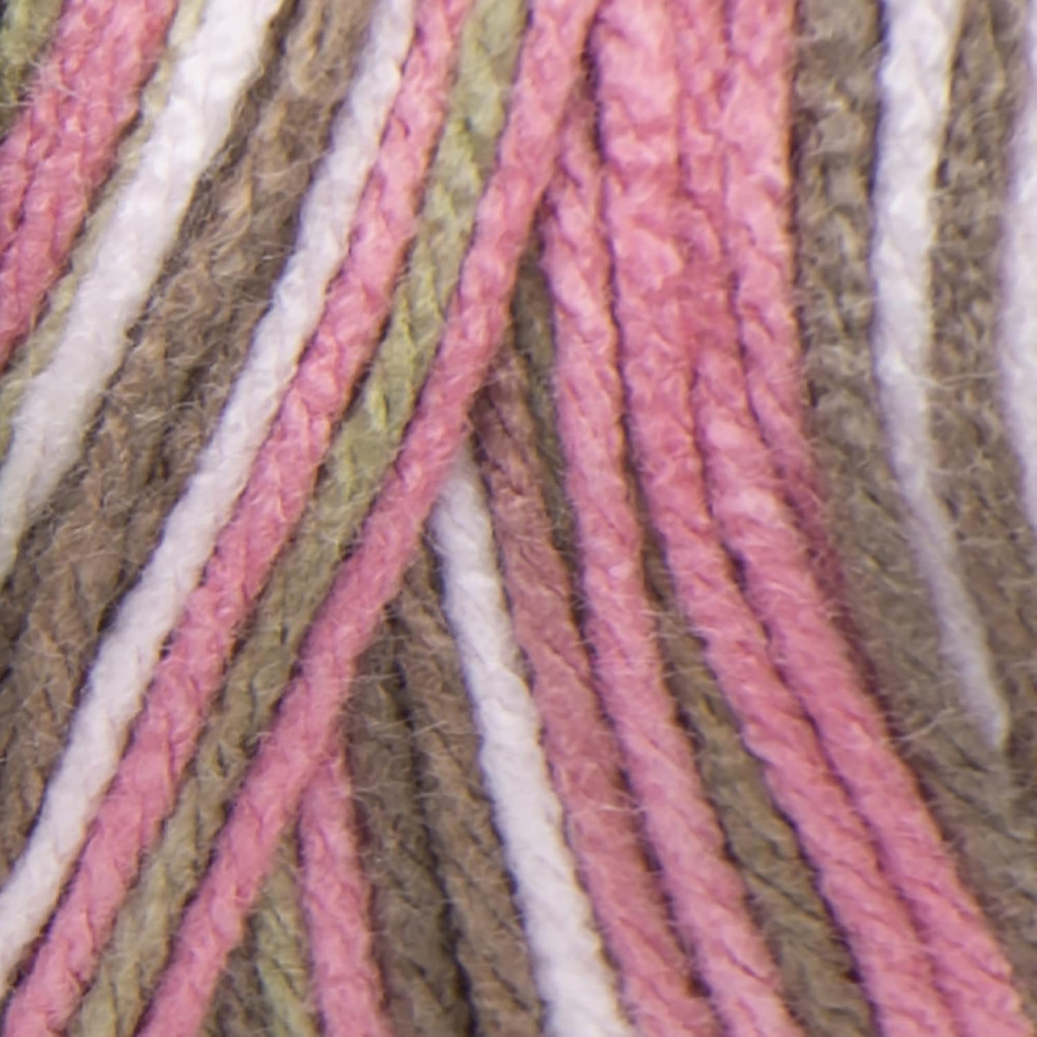 Red Heart Super Saver Economy Yarn, Pink Camo