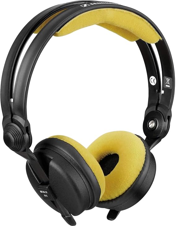 Zomo Earpad Set VELOUR for Sennheiser HD 25 Yellow : Amazon.co.uk:  Electronics \u0026 Photo