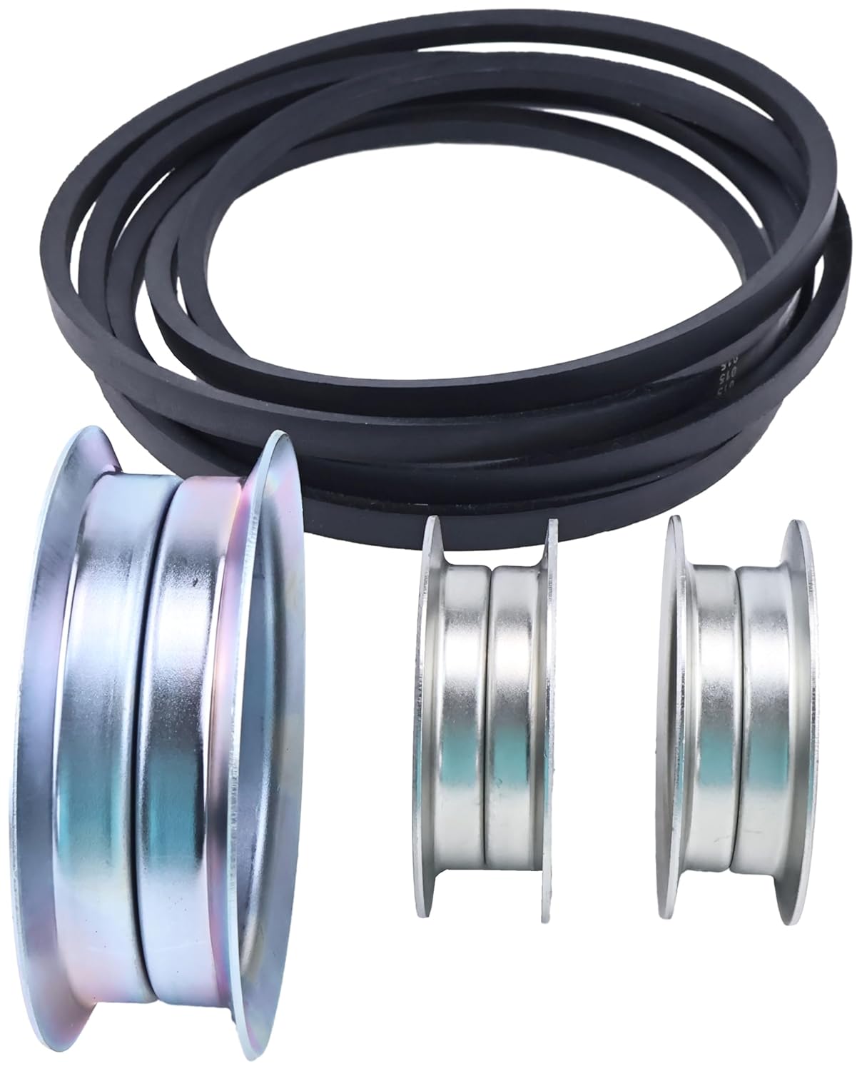 Idler Pulley Kit with 48" Deck Belt GY20571 GX20305 GY20067 GY22082 GY20629 Compatible with JD L120 L130