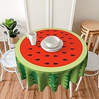 Vista 96 de YETTA YANG Paño de Mesa Redondo de Dulce de Chupachups Gótico en Negro y Blanco de 60 Pulgadas, Cubierta de Mesa Decorativa de Tela para Mesas