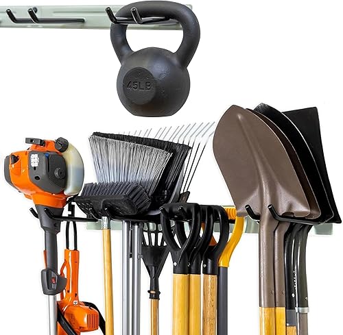 Miniatura 8 de StoreYourBoard BLAT - Organizador de herramientas de jardín para garaje, montaje en pared, organización y almacenamiento de garaje, perchas de pala