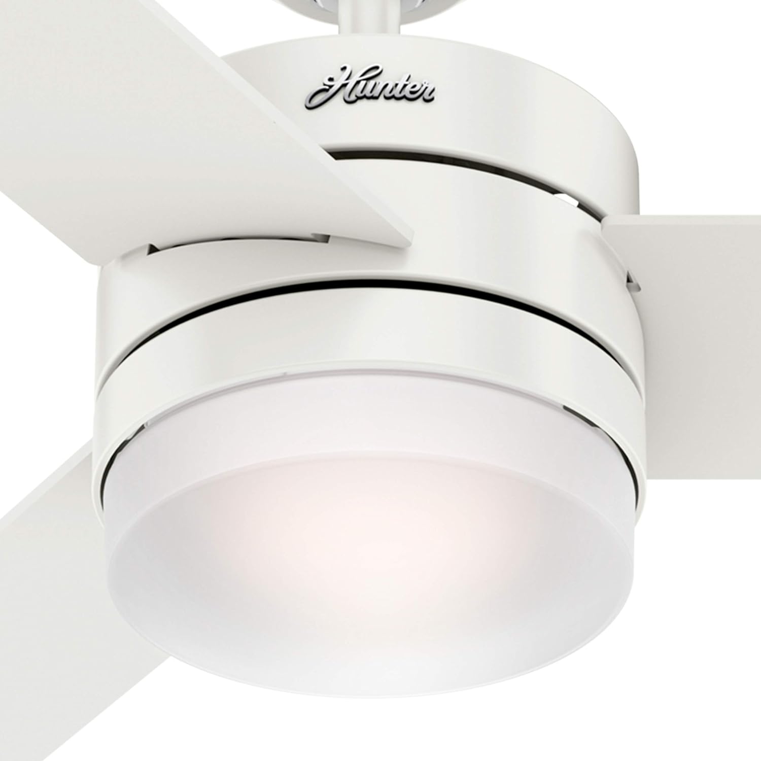 Up To 40% OFF Hunter Fan 54 inch Contemporary Fresh White Indoor Ceiling Fan with Light Kit and Remote Control (Renewed) Flash Deals - 50% OFF Hunter Fan 54 inch Contemporary Fresh White Indoor Ceiling Fan with Light Kit and Remote Control (Renewed)