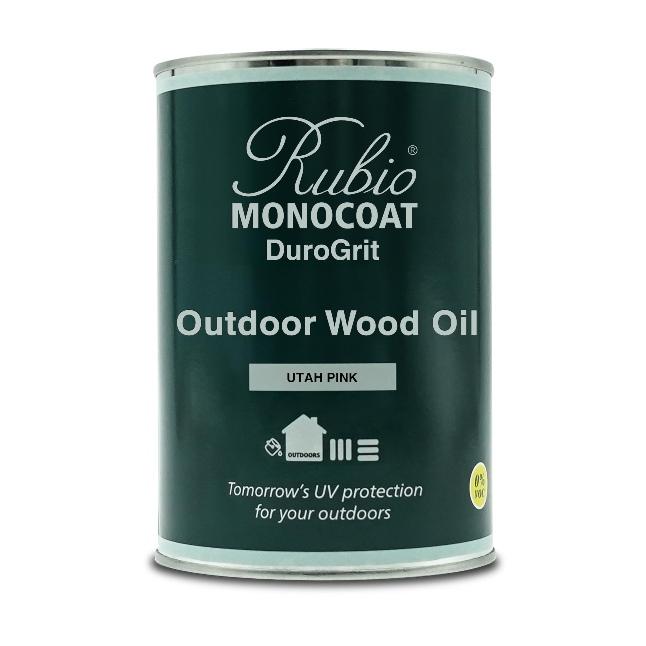 Rubio Monocoat DuroGrit Outdoor Wood Oil Utah Pink 500ml, UV Protection