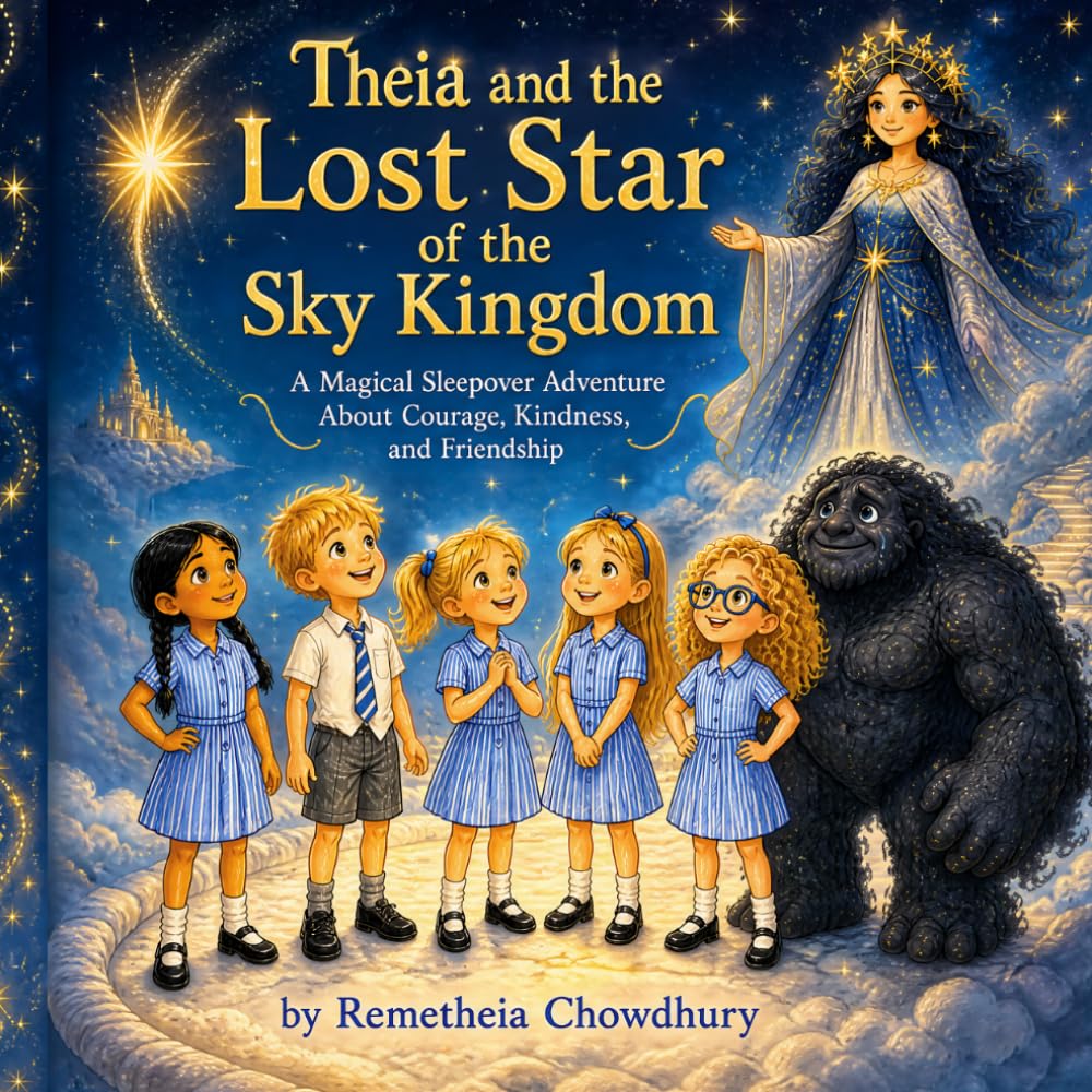 Theia and the Lost Star of the Sky Kingdom: A Magical Sleepover Adventure About Courage, Kindness, and Friendship
