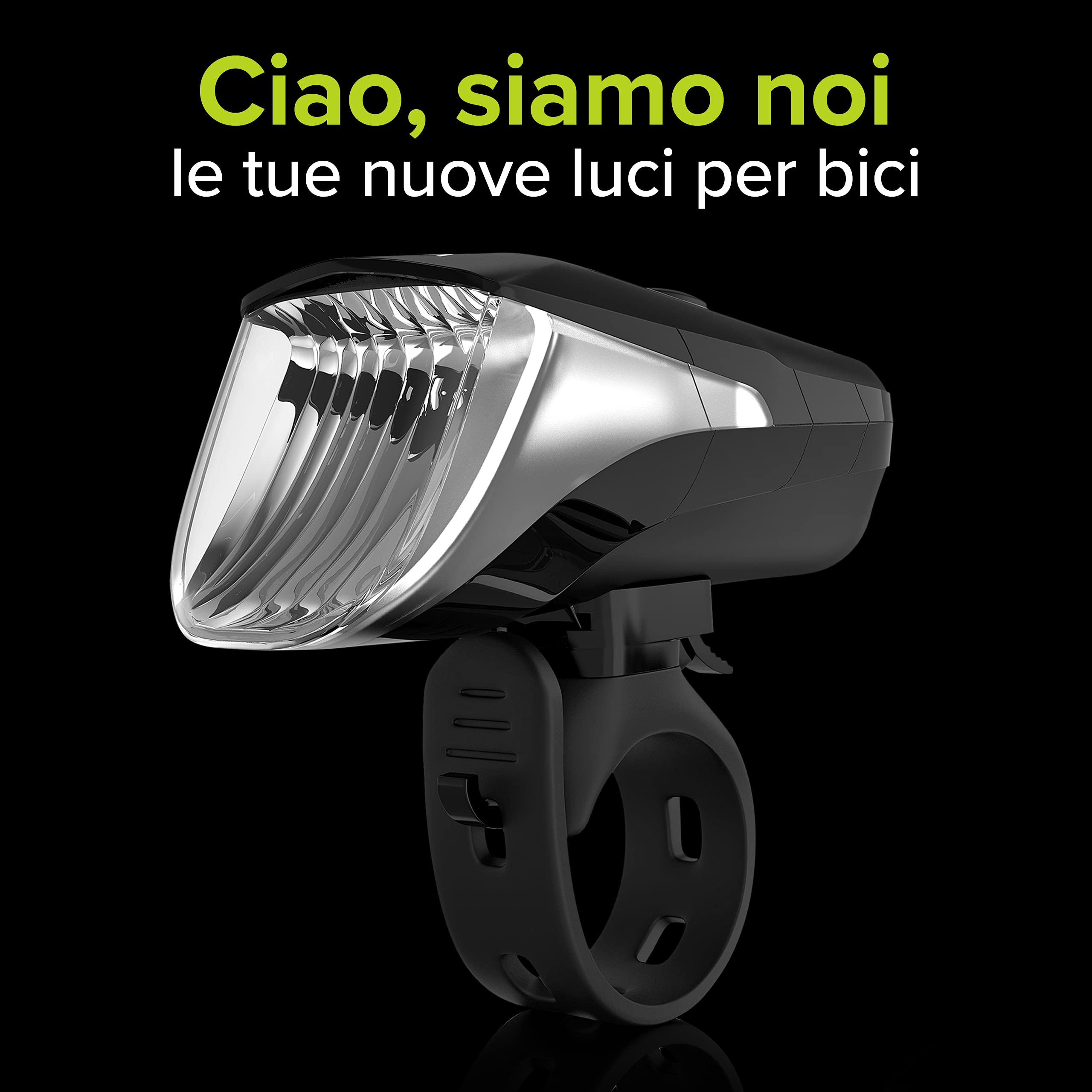 Faro Posteriore Sinistro Kit Luci LED Per Casco Da Bici - Anteriore E Posteriore Ricaricabili Via USB, Impermeabili, Colore Nero Luci Per Casco - Foto 5