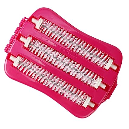 S R EXCLUSIVE Handheld Carpet Roller Cleaning Brush with Dust Crumb Collector for Carpets, Car Seats, Table Linen, Sofas (Random Colors)