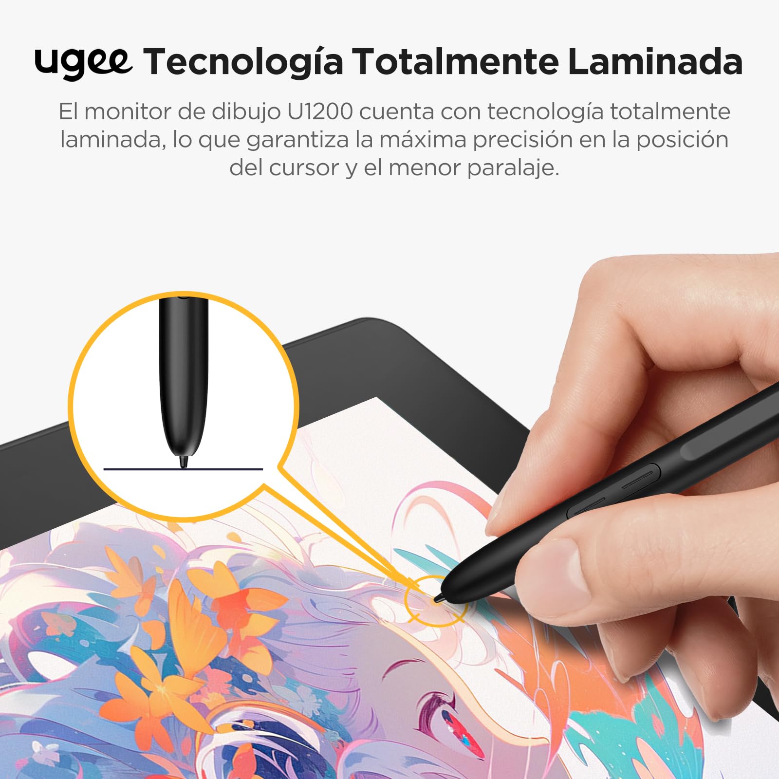 Amazon.in: Buy UGEE U1200 Graphic Drawing Pen Tablet Monitor with