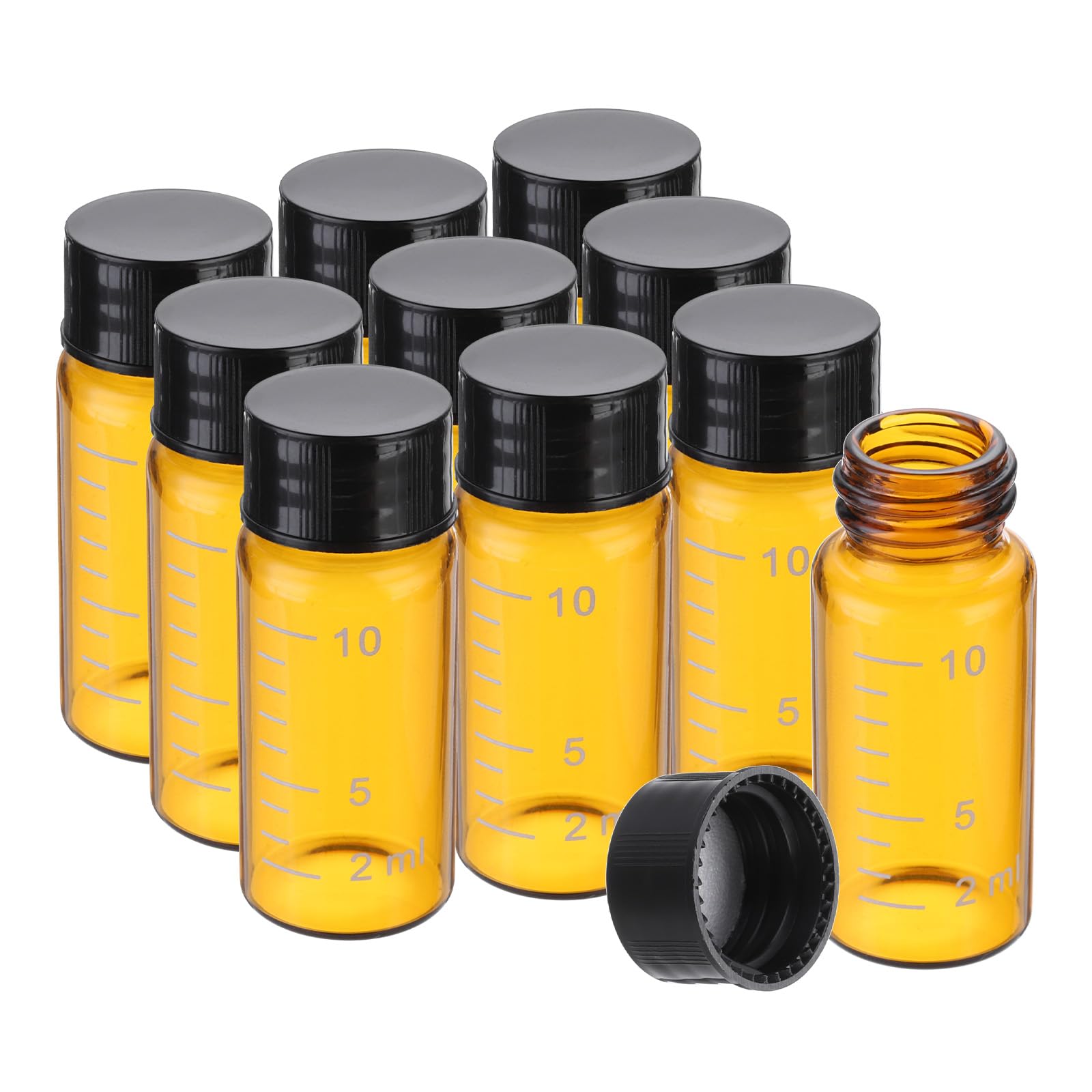 Flacons d'échantillonnage en verre parfaits pour conserver vos liquides - 7