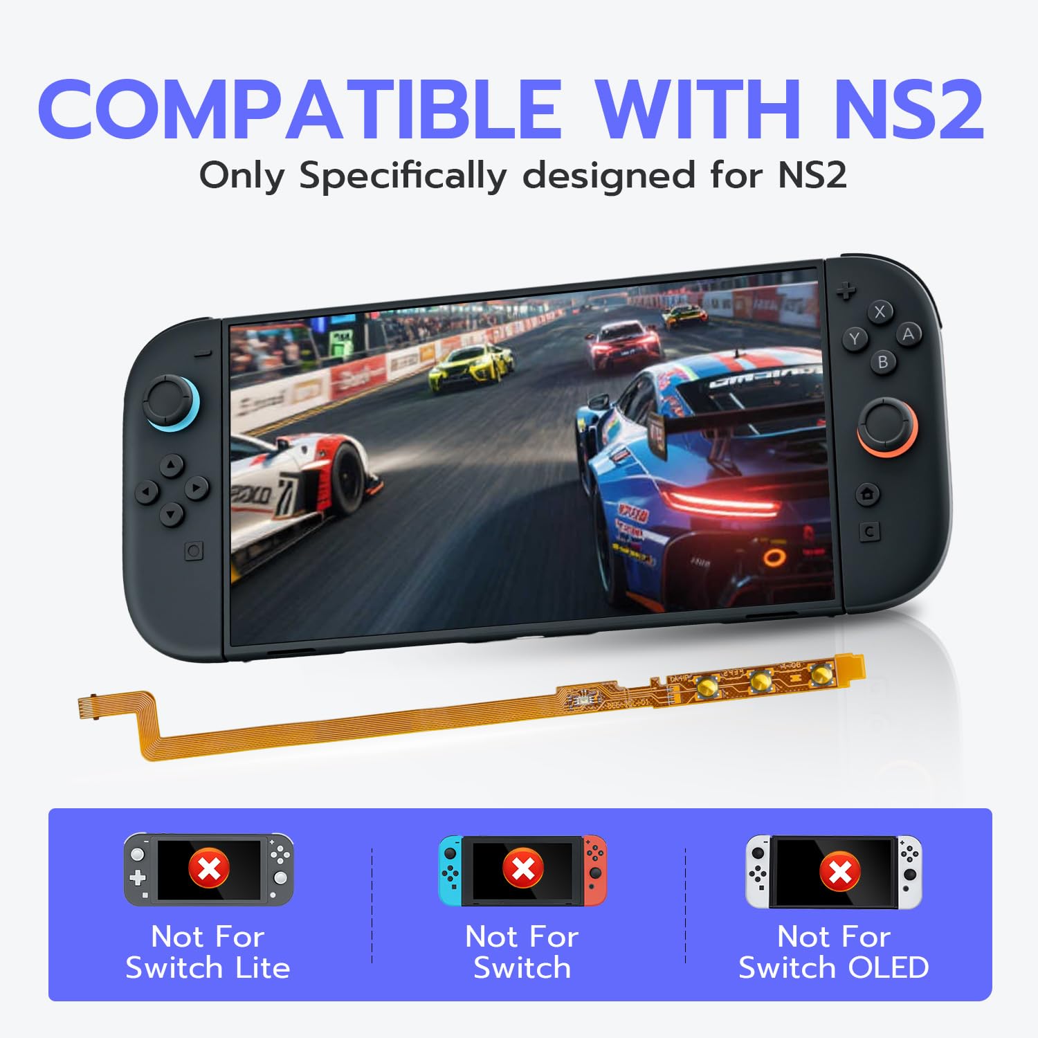 Image secondaire de Kit de Réparation Câble Plat Flexible pour Console NS Switch