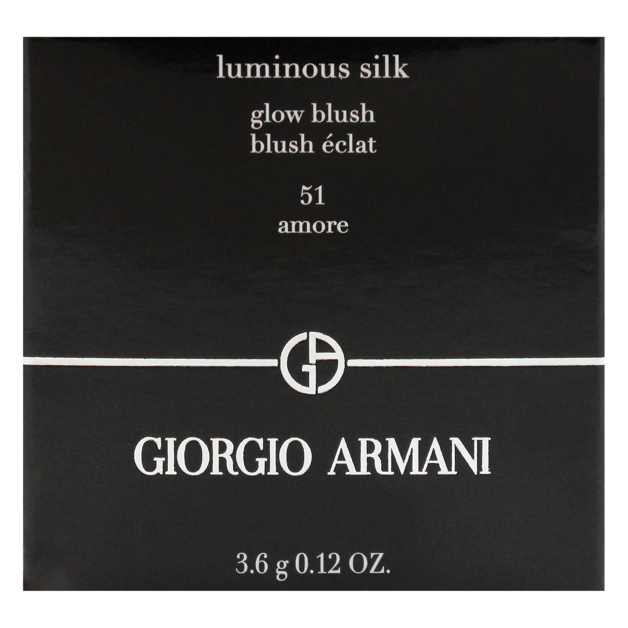 Luminous Silk Glow Blush - 51 Amore by Giorgio Armani dla kobiet - 0,12 uncji rumieniec