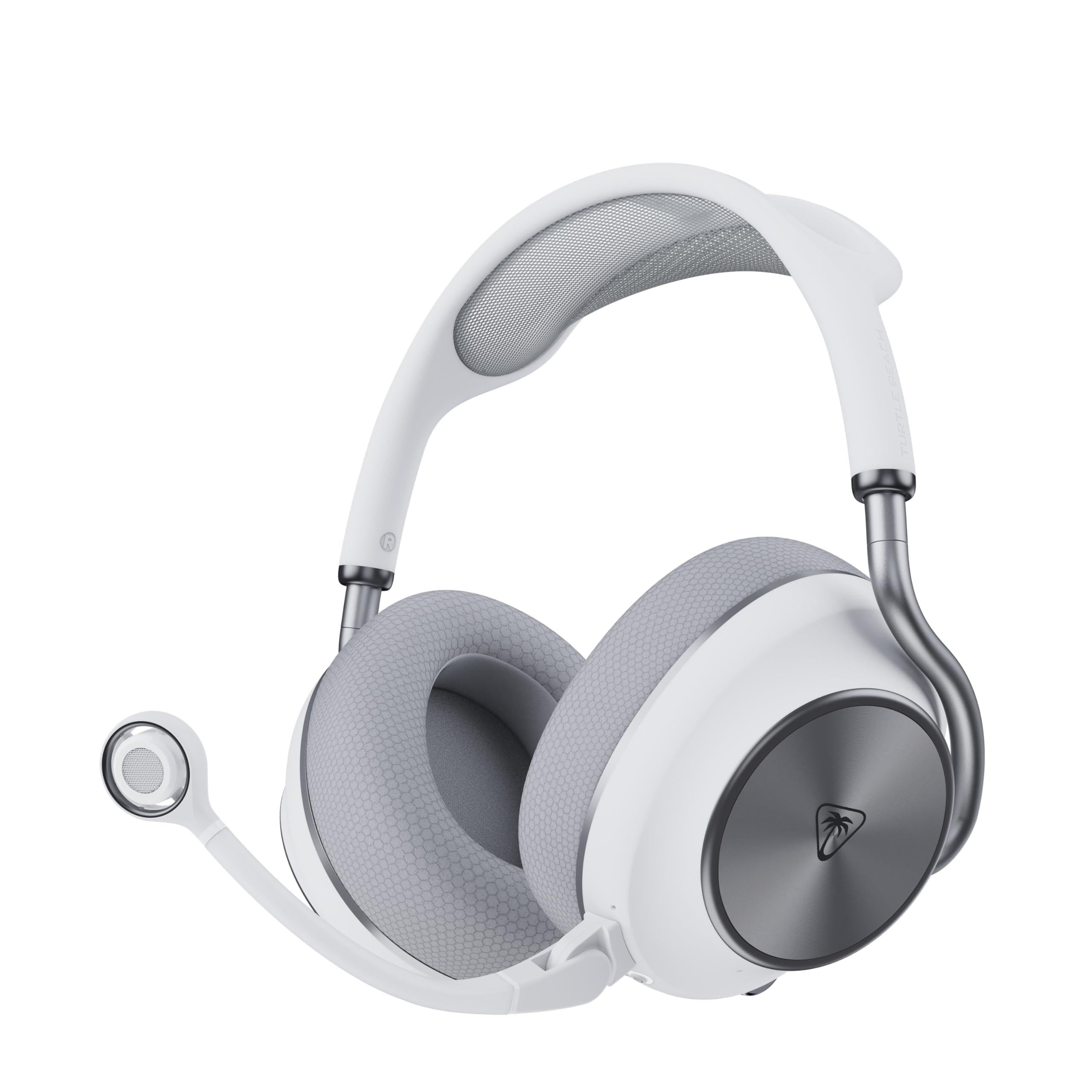 Turtle Beach Stealth Pro II Premium Wireless Gaming Headset for Xbox Series X|S, PS5, PS4, PC - Hi-Res Audio, Dolby Atmos, Active Noise Cancellation, Simultaneous Bluetooth, 24-bit Audio - White-image-33