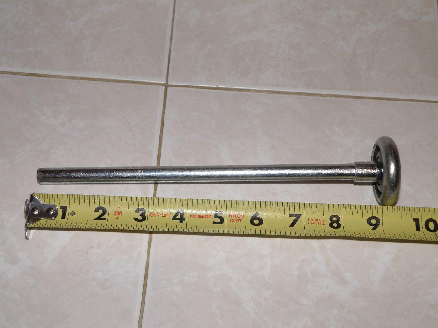 Thaisan7, heavy duty Steel Commercial Grade Long Stem Garage Door Rollers - 9" x 24 pack
