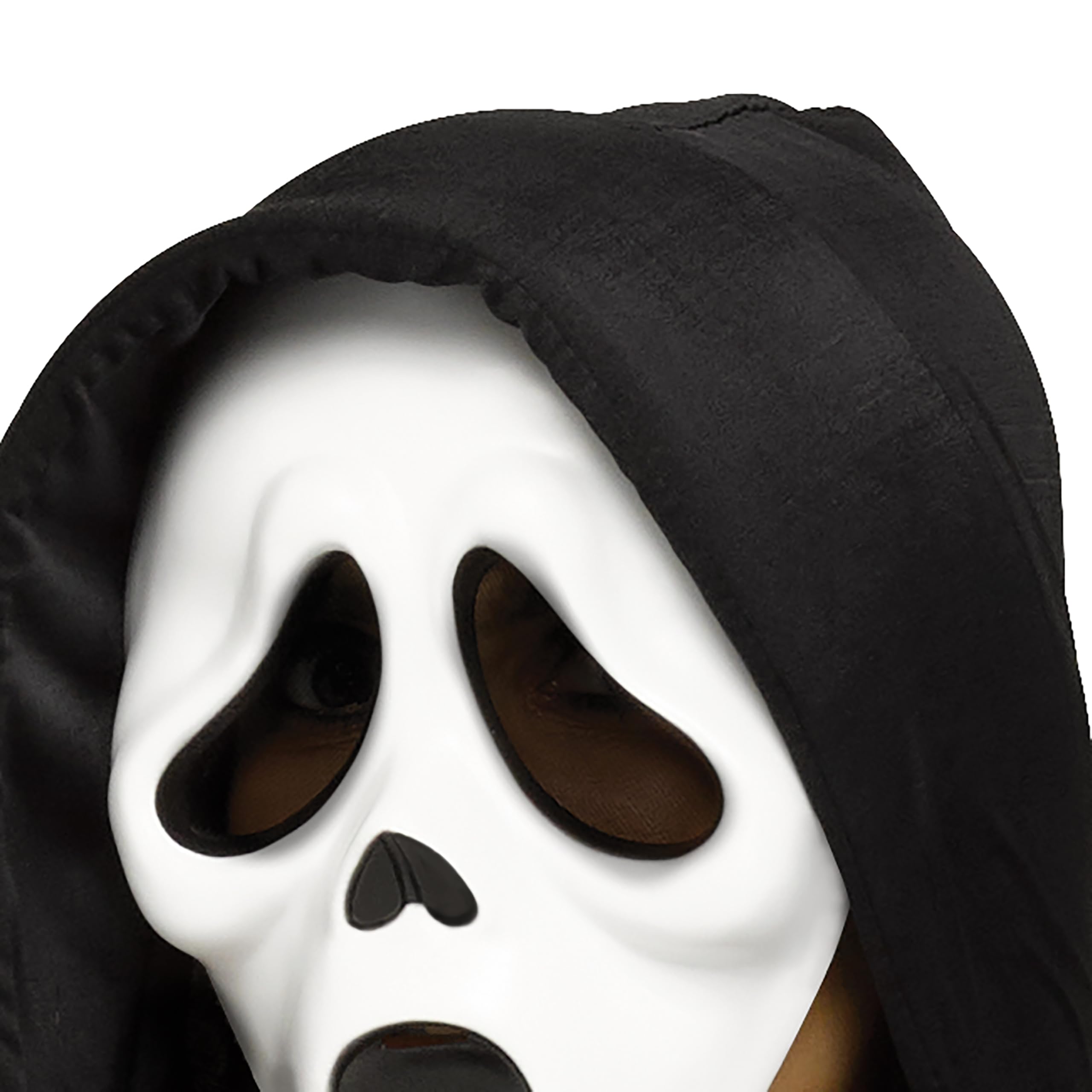 Fun World Ghost Face Womens Costume Glamour Robe Dress Icon of Halloween (Medium/Large (10-14), Glamour Robe Dress): Small-Medium 2/8 Black