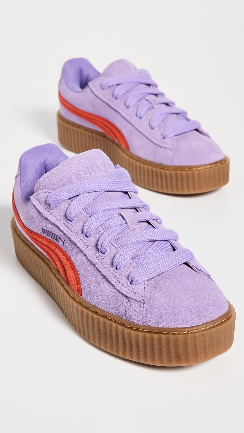 PUMA Womens Fenty X Creeper Phatty Lace Up Sneakers Shoes Casual - Black