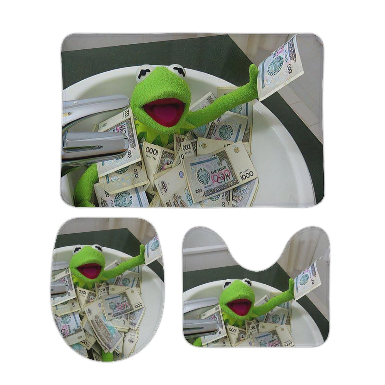 Amazon｜カーミット Kermit The Frog オーバーサイズ カエル トイレ 