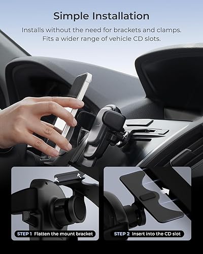 Vista 16 de iOttie Easy One Touch 5 soporte de teléfono universal para tablero y parabrisas de auto, soporte de escritorio para iPhone, Samsung, Moto, Huawei