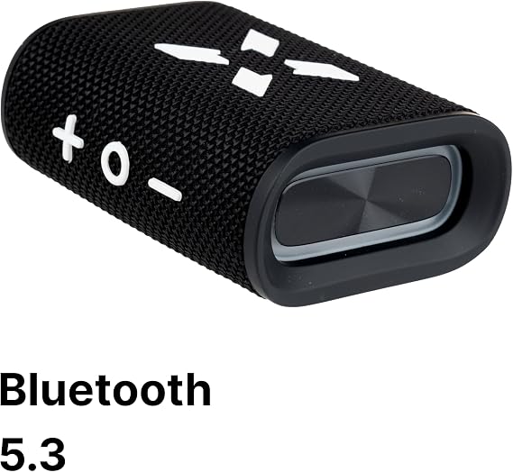 Xenon Smart Bluetooth Kablosuz Su Geçirmez IPX7 RGB TWS Stereo Hoparlör (Siyah-Beyaz) X6703