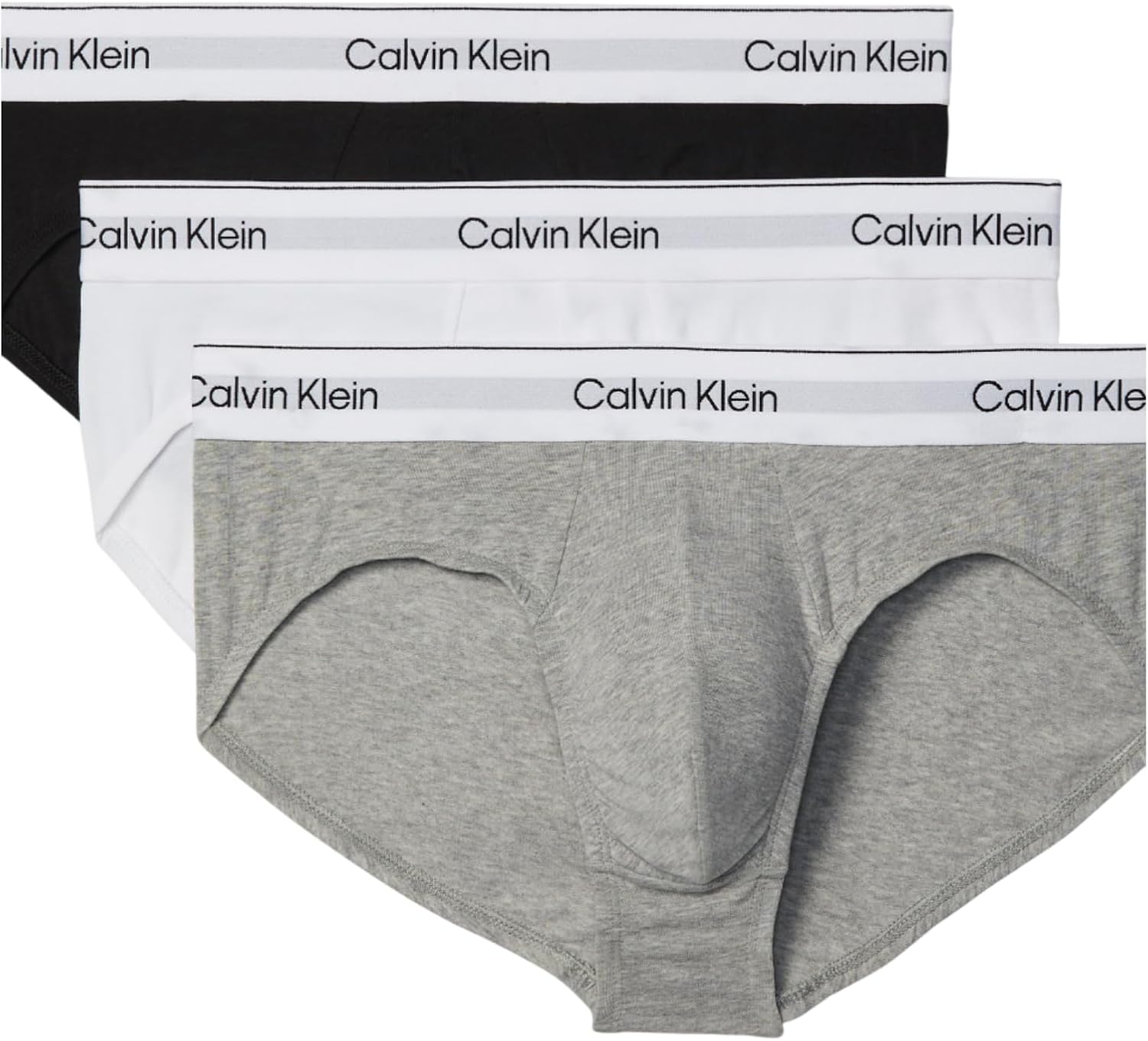 Calvin Klein Underwear Men's Icon Cotton Stretch Briefs 3 Pack