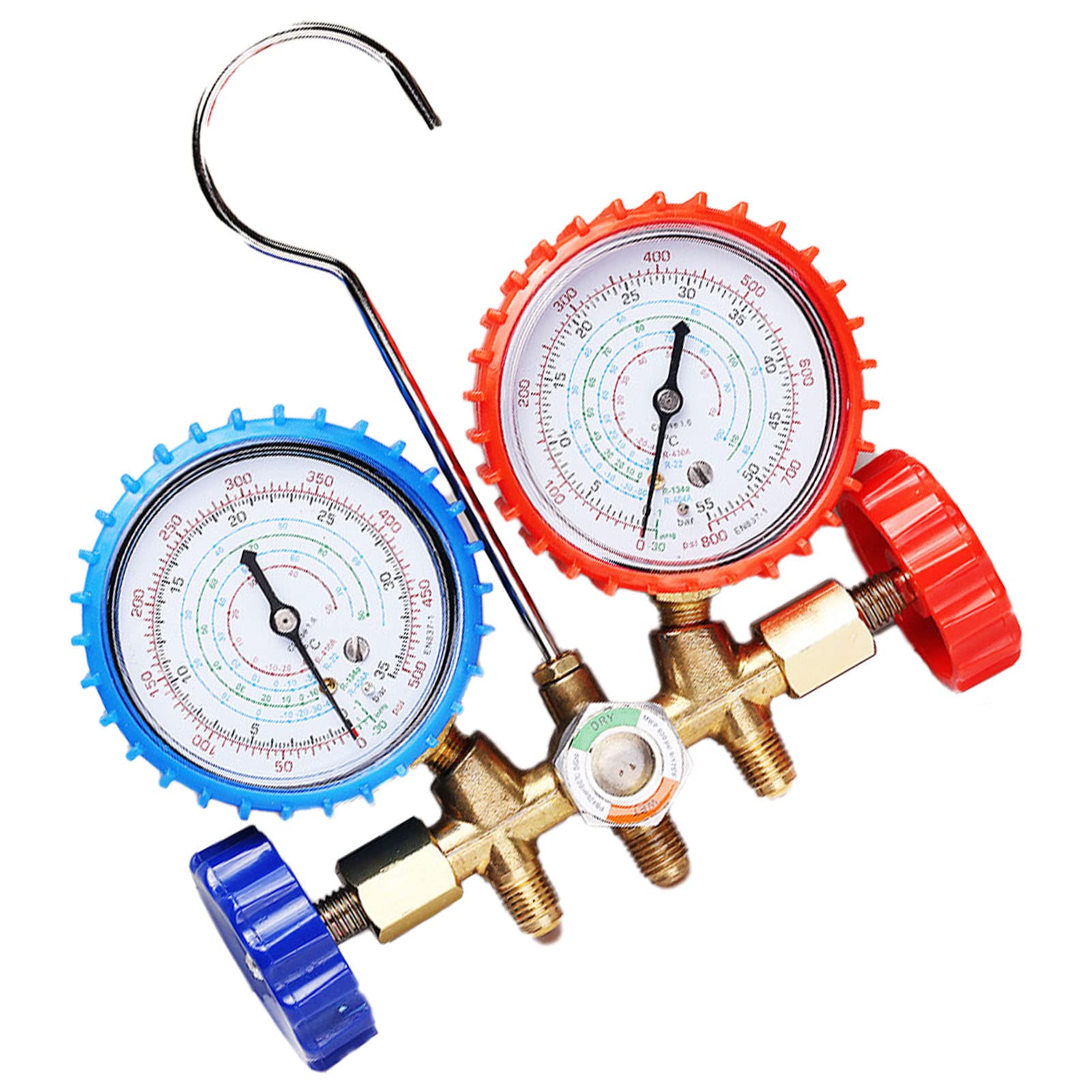 Tuyau de Charge de Climatiseur Automatique, Outil de Fluorure de Climatisation Ensemble D'outils de Fluorure D'alliage Ensemble de Jauge de Collecteur AC Kit de Service Automatique