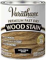 Vista 21 de Varathane - Tinte de madera prémium de secado rápido, 262014, cuarto de galón, caoba dorada