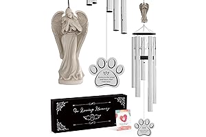 Angel Pet Memorial Wind Chime for Dogs