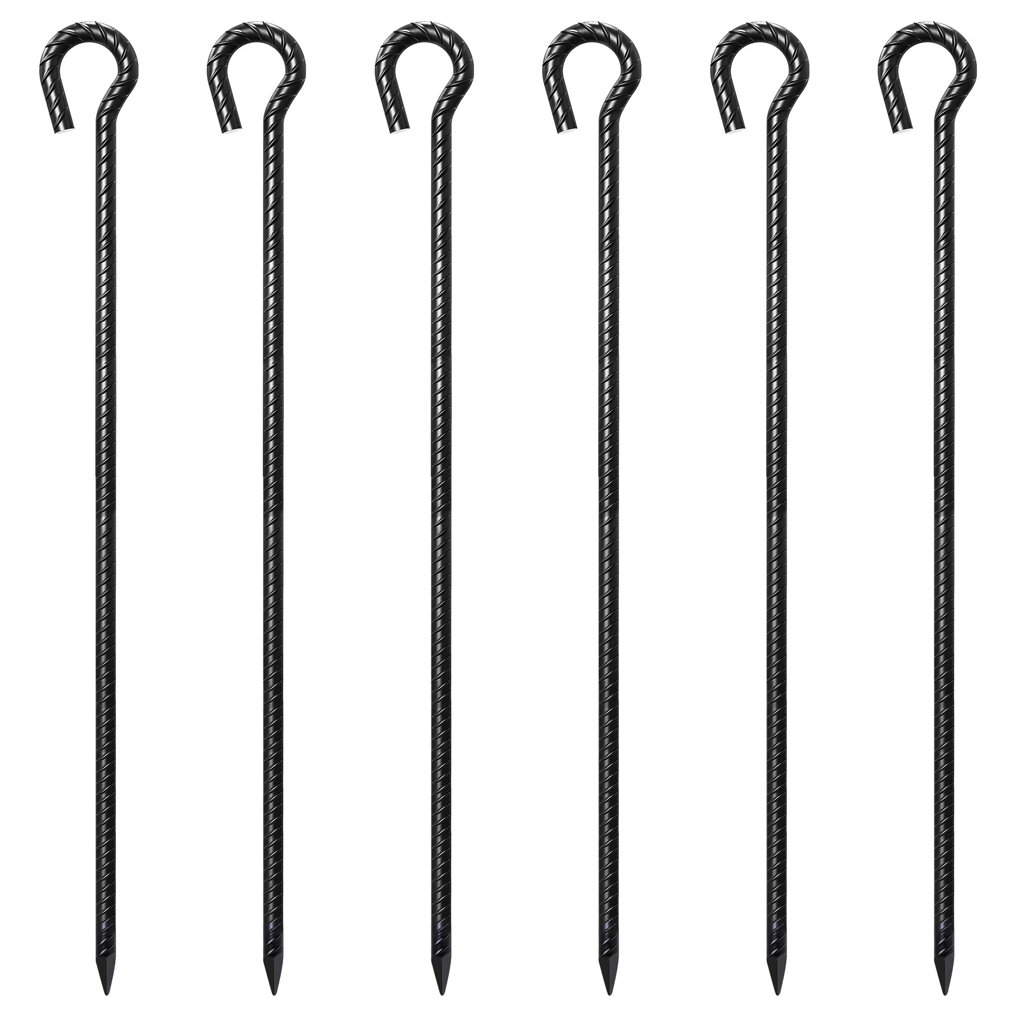 91,4 cm Bewehrungsstäbe, 1,27 cm Durchmesser, 6 Stück, extra lange Baumpfähle