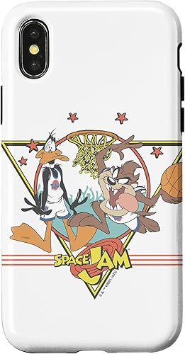 Miniatura 4 de Funda para iPhone 13 Pro space jam Daffy Duck & Taz Retro Stars Basketball Team