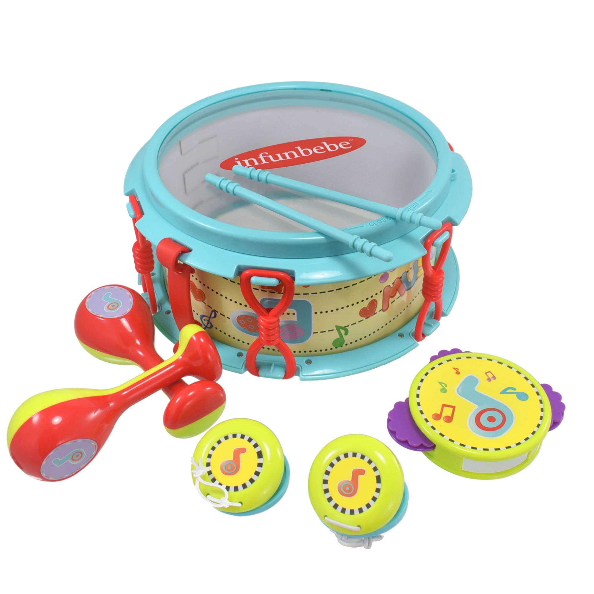 KandyToys My 1st Drumset, Multicolor, JNS_474772