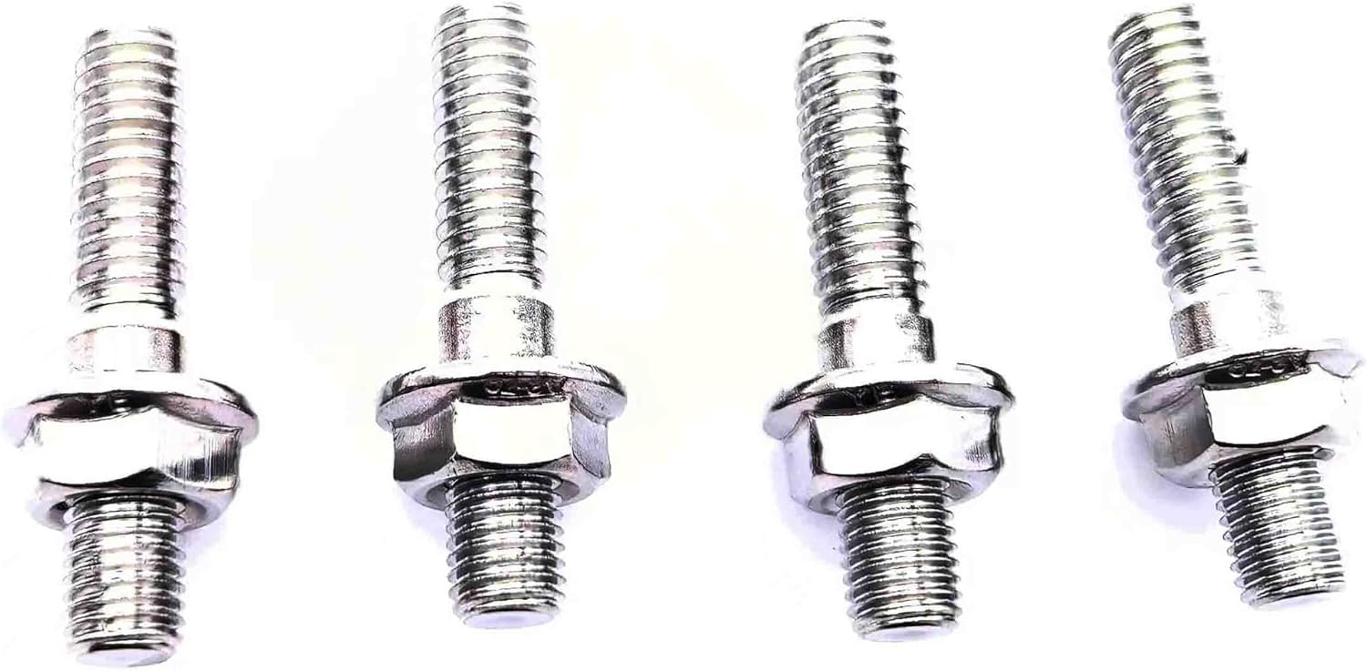 Stainless Steel Exhaust Stud Kit with Flange Nuts for Davidson 1984-2018 Big Twin Sportster XL