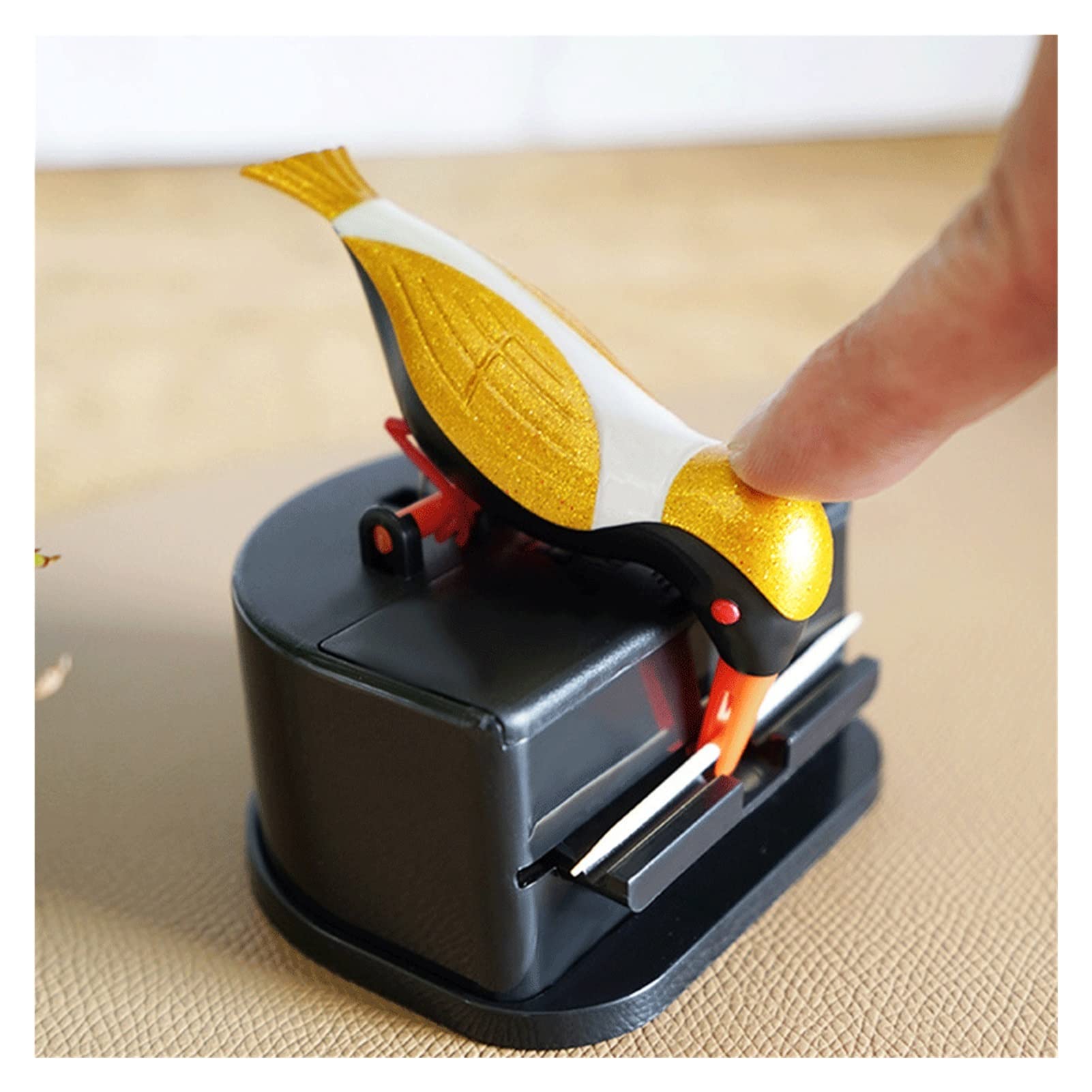 AYCDL New Small Bird Toothpick Container Automatic Toothpick Dispenser Toothpick Holder Home Decoration Table Toothpicks