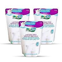 Vista 13 de DairySky Leche en polvo sin lactosa de 11 onzas – Leche en polvo sin grasa sin OMG para hornear y café, Kosher con proteína y calcio, gran sustituto