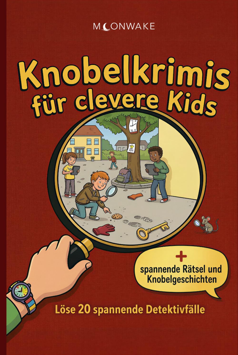 Knobelkrimis für clevere Kids | Spannende Rätselkrimis zum Mitraten | über 20 Rätselkrimis & Detektivaufgaben | Kinderbuch ab 10 Jahre- Rätselbuch