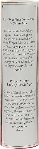 Miniatura 2 de Stonebriar Virgen de Guadalupe - Vela LED sin llama, decoración religiosa única, idea de regalo para el día de la madre, cumpleaños o cualquier día