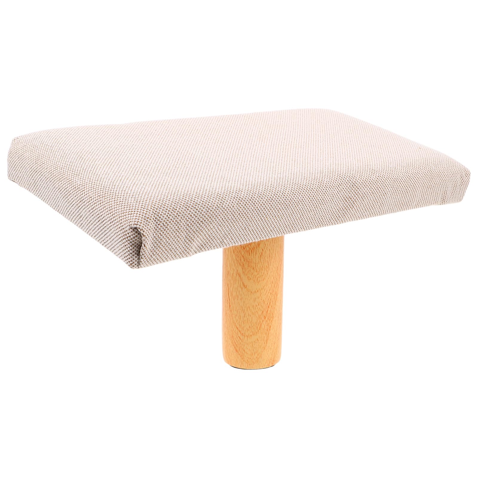 Healeved Seiza Prayer Bench with Cushion, Wooden Medium Size Stool Chair for Adults over 150Cm, Posture Support Stool for Meditation and Prayer