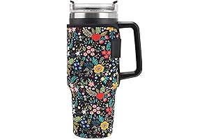 Neoprene Insulator Sleeve for Stanley 40oz Tumbler with Handle: Protect Your Tumbler in Style