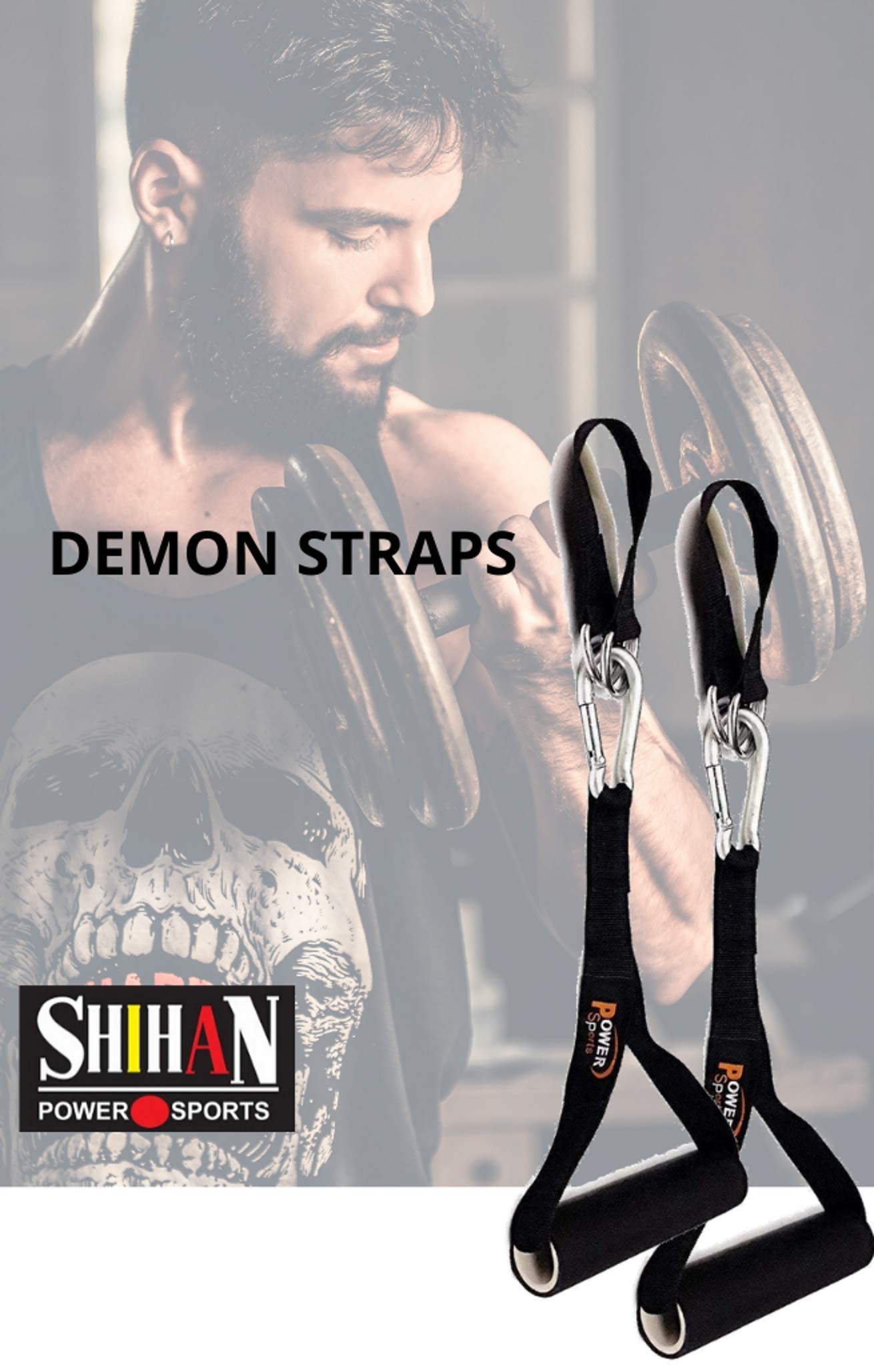 NEW DEMON PULLUP Handles Gymnastics PullUps Hanging Gym Straps