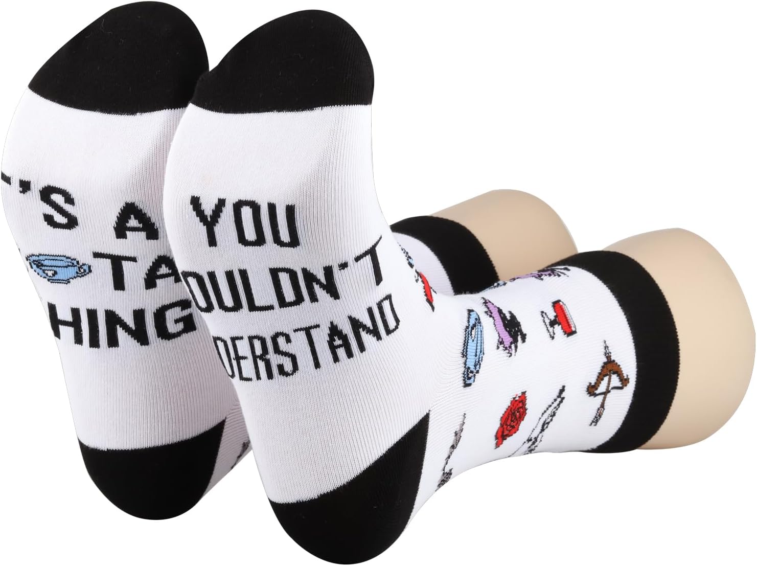 Bookish Merch Gift Book Fans Gift It's An Thing You Wouldn't Understand Novelty Socks for Book Lovers (US, Alpha, One Size, Regular, Regular, ACOTA Thing) - Image 6