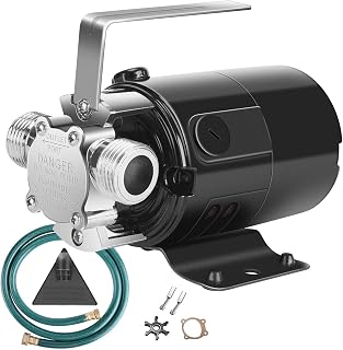 VIVOSUN Water Transfer Pump, 1/10HP 330 GPH 115V Auto Portable Utility Pump with Water Hose Kit for Removing Water From Garden, Hot Tub, Rain Barrel, Pool, Ponds, Aquariums, and More