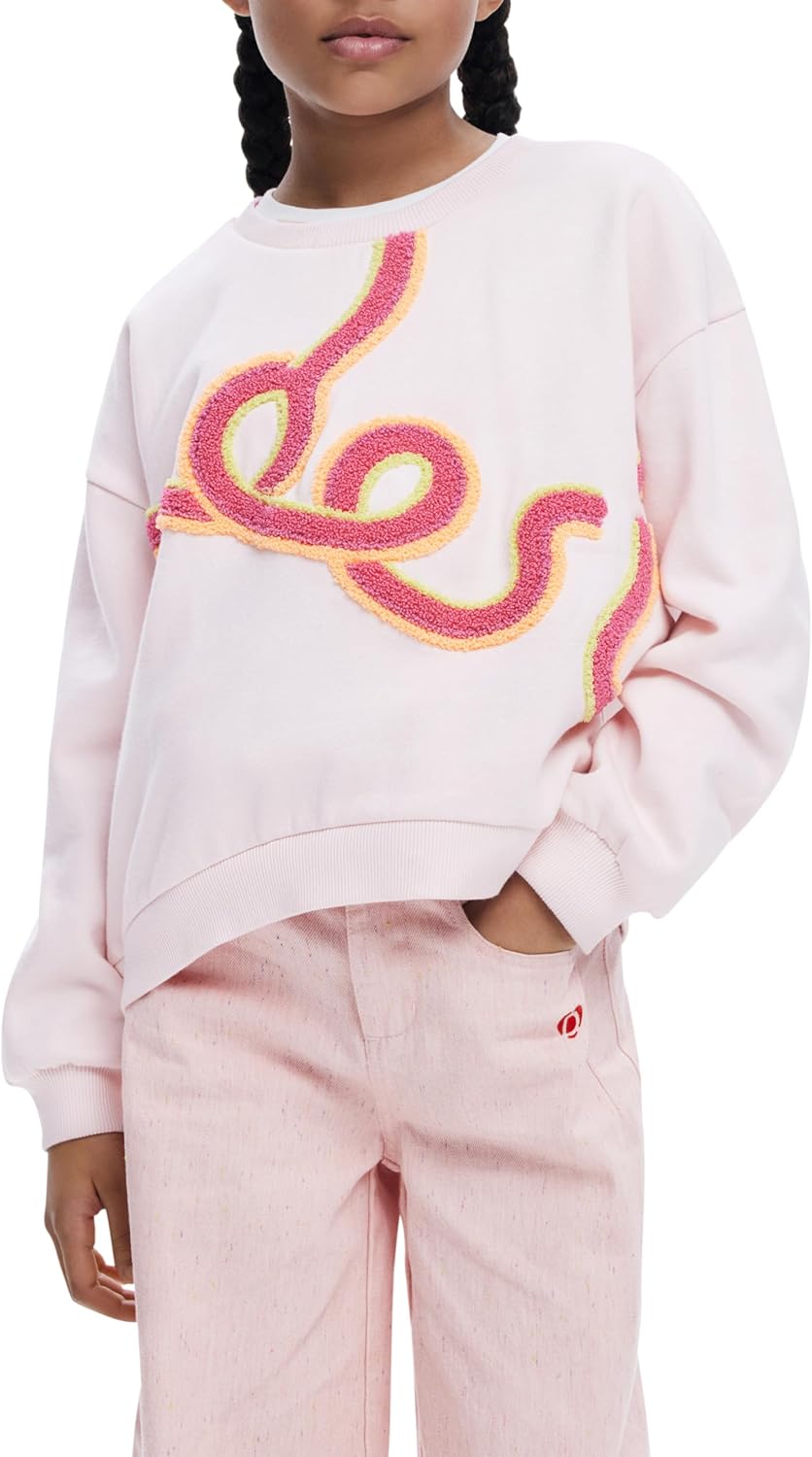 Desigual Girls' Sweat_Terry