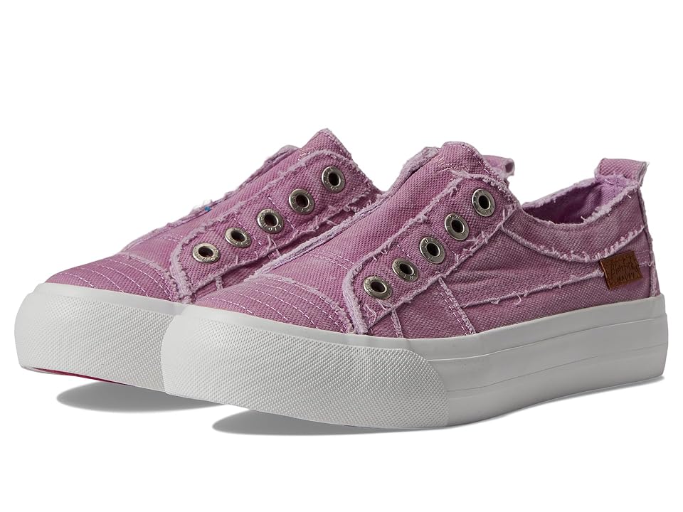 Blowfish Malibu Kids Sadie-K (Little Kid/Big Kid) (Fondont Pink Smoked Canvas) Girl's Shoes INTERNATIONAL SHIPPING