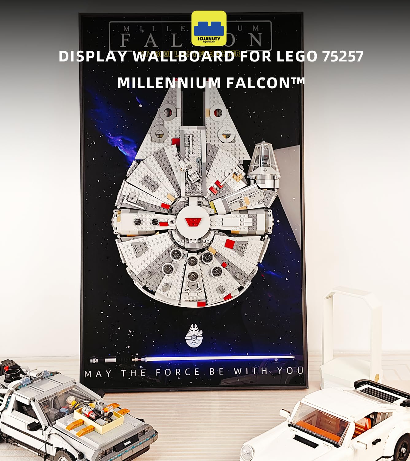 Amazon.com: iCUANUTY Display Wall Frame Compatible with Lego Star